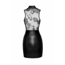 Short dress with powerwetlook skirt and Taille uniquelle top L
