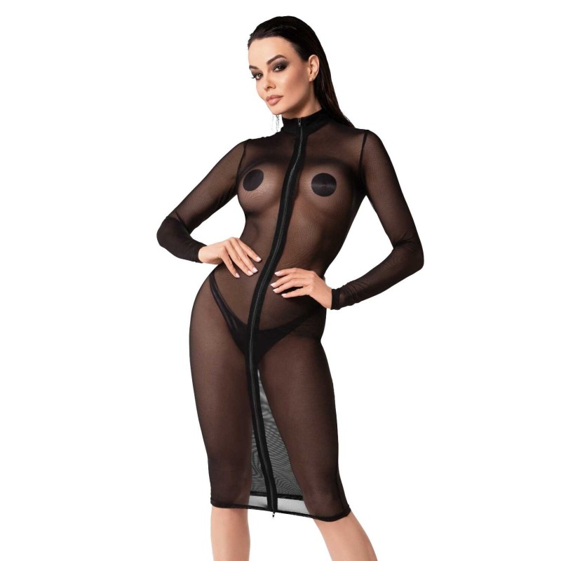Midi Robe Ecstasy XXL - Noir Handmade - Lingerie Femme
