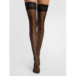 Enchanté bas 20 den - Noir T3 - Fiore - Lingerie Femme