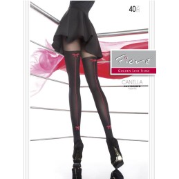 Canella Collants 40 DEN - Noir T5 - Fiore - Lingerie Femme