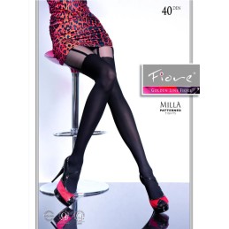 Milla Collants 40 DEN - Noir T3 - Fiore - Lingerie Femme