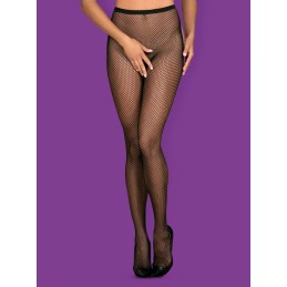 Collants ouverts - Noir S/M/L