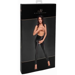 Leggings Taboo wetlook avec entrejambe et fesses ouvertes XXXL