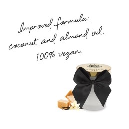 Bougie de massage embrassable - Caramel doux