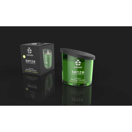 Bougie de massage - Arousing - Lemon Pepper EucalypTaille uniquesé - 50 ml  - Swede - Bougie