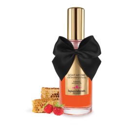 Huile de massage embrassable chauffante - Fraise sauvage  - Bijoux Indiscrets - Pour les massages