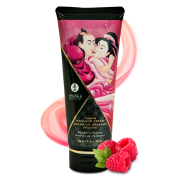 Créme de Massage délectable - Emotion de framboise Taille unique - Shunga - Pour les massages