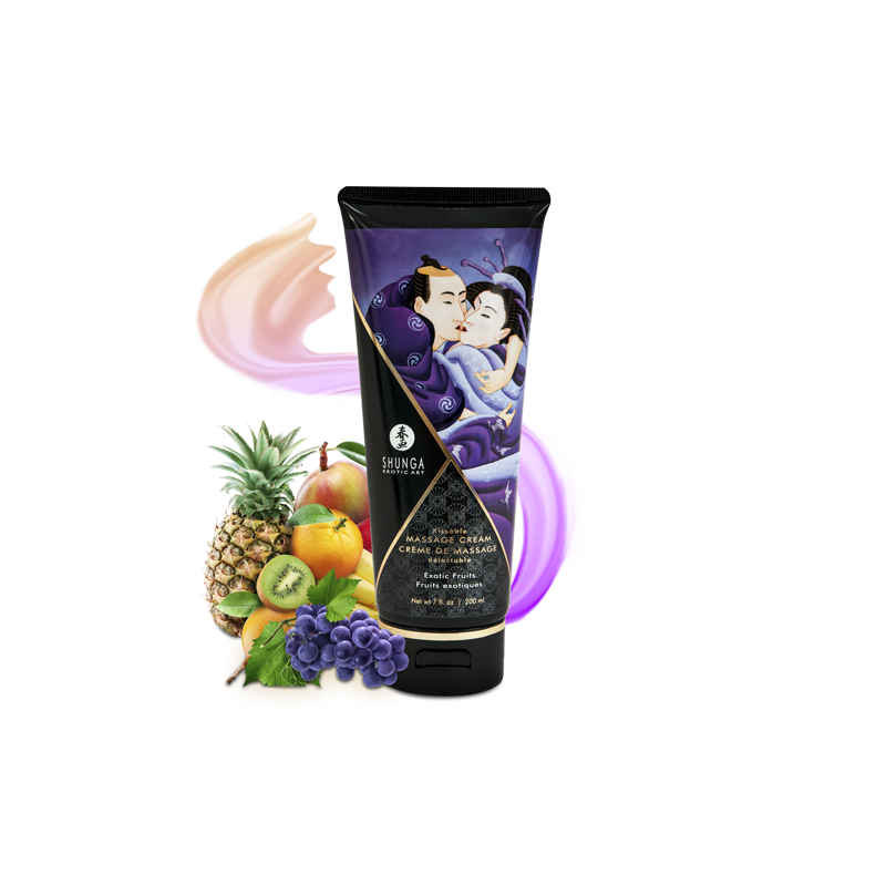 Créme de Massage délectable - Fruits exotiques Taille unique - Shunga - Pour les massages