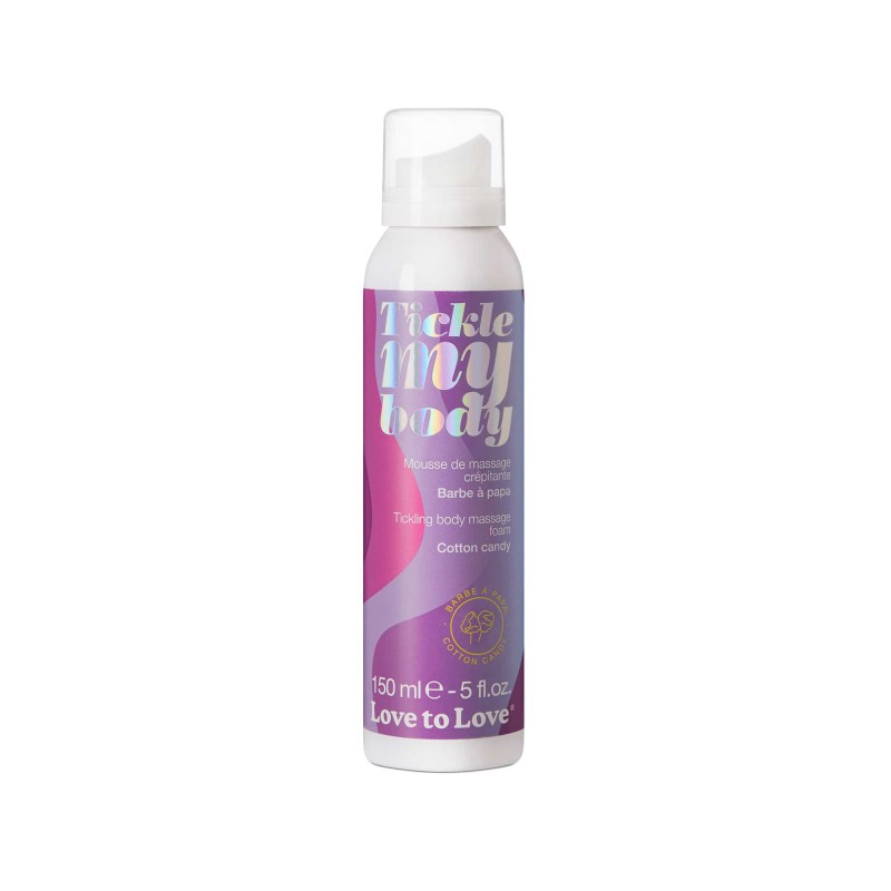 Tickle My Body Barbe A Papa- 150ML  - Love to Love - Pour les massages