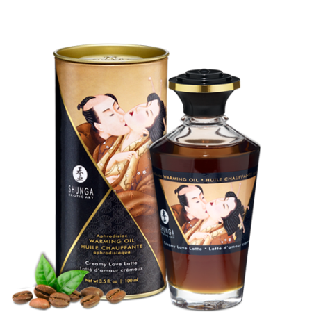 Huile chauffante aphrodisiaque - Latte d'amour 100ml Taille unique - Shunga - Pour les massages