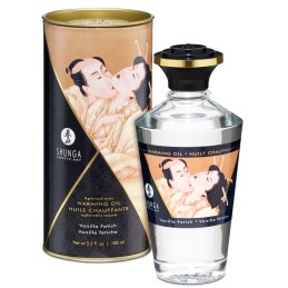 Huile chauffante aphrodisiaque - Vanille fétish 100ml Taille unique - Shunga - Pour les massages