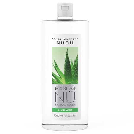 Mixgliss Gel de massage - NU Aloe Vera - 1000 ml  - Mixgliss - Pour les massages
