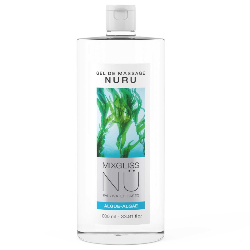 Mixgliss Gel de massage - NU Algue - 1000 ml  - Mixgliss - Pour les massages