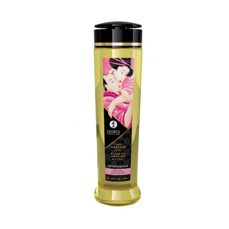 Huile de massage érotique - Aphrodisia - Rose - 240 ml Taille unique - Shunga - Pour les massages