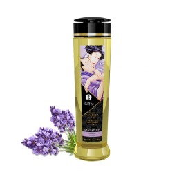 Huile de massage érotique - Sensation - Lavande - 240 ml Taille unique - Shunga - Pour les massages