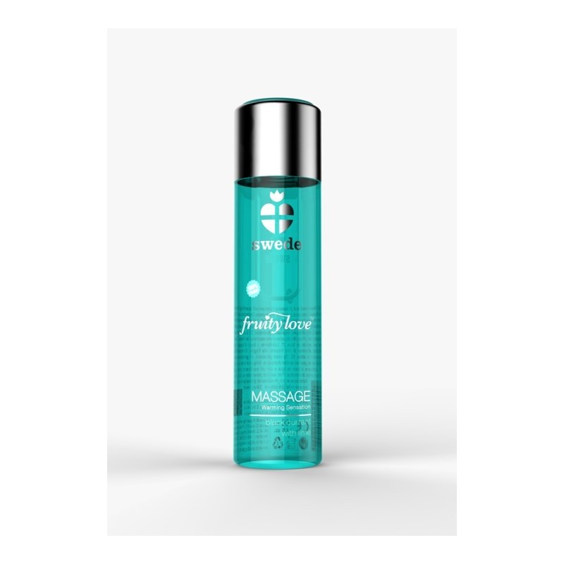 Huile de massage - Cassis Citron vert - 120 ml  - Swede - Pour les massages