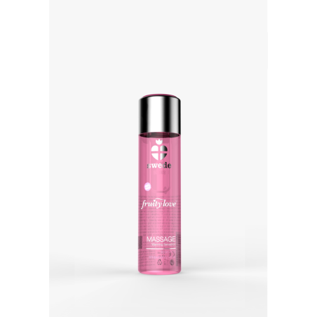 Huile de massage - Vin pétillant é la Fraise - 60 ml  - Swede - Pour les massages