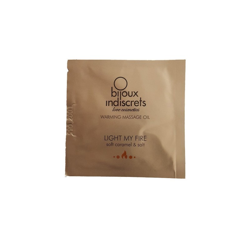Light my fire caramel dosette 3ml Taille unique - Bijoux Indiscrets - Pour les massages