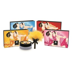 Poudre de massage délectable - Fraise et champagne  - Shunga - Pour les massages