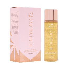 Huile de massage luxueuse Martini au Litchi - 120 ml Taille unique - High On Love - Pour les massages