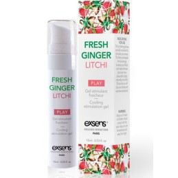 Gel stimulant fraécheur Gingembre Litchi - 15 ml Taille unique - Exsens - Lubrifiants