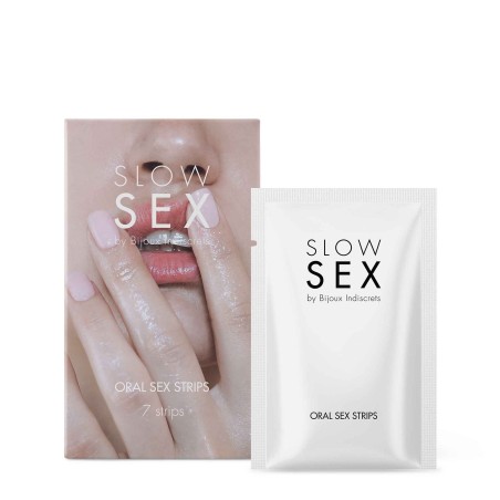 Feuilles de menthe pour sexe oral - Slow Sex - 7 unités  - Bijoux Indiscrets - Lubrifiants