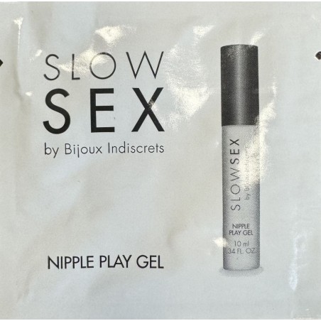 Dosette Gel stimulant pour tétons - Slow Sex - 2 ml  - Bijoux Indiscrets - Lubrifiants
