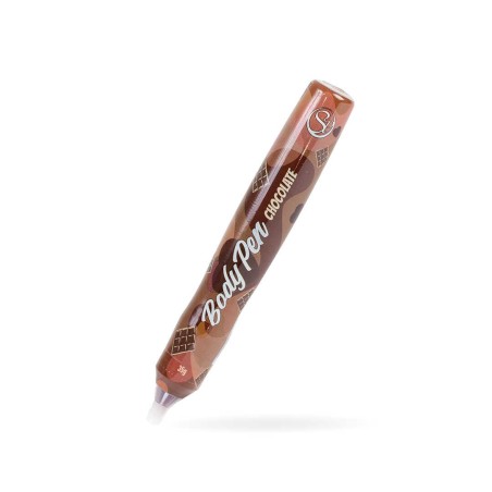 Stylo comestible Chocolat Taille unique - Secret Play - PeinTaille uniquere corporelle comestible