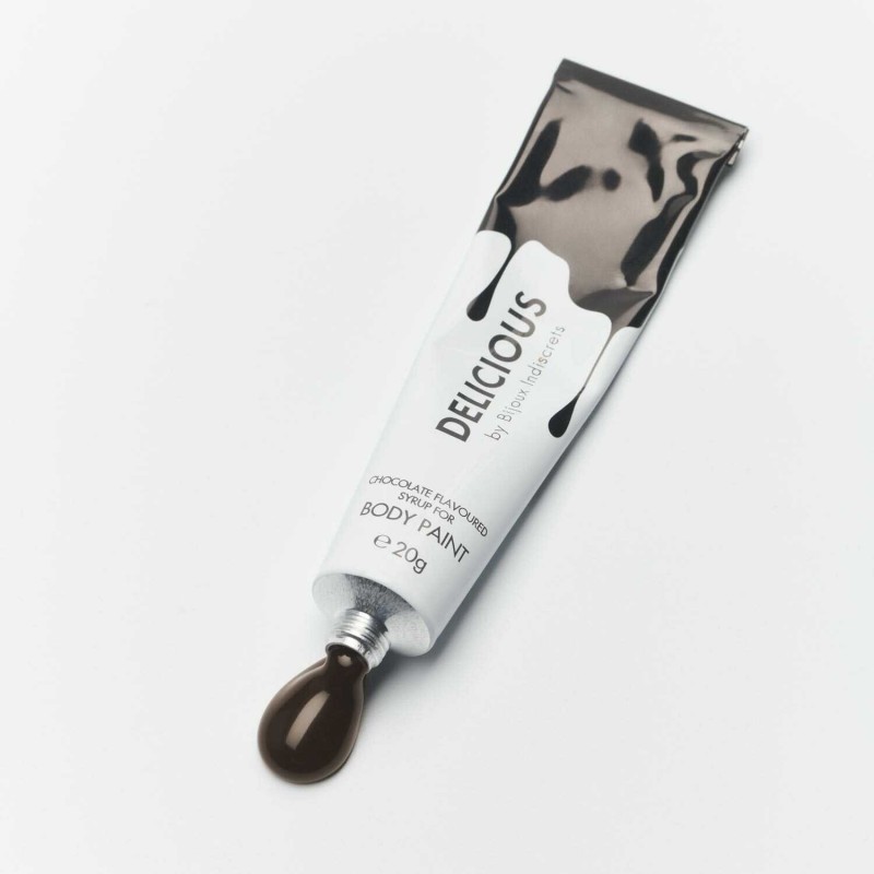 Delicious - PeinTaille uniquere de corps chocolat comestible - 20 ml