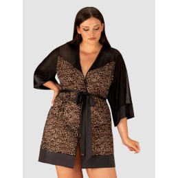 Allunes Peignoir - Noir S/M