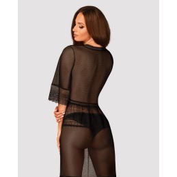Estiqua peignoir noir XS/S