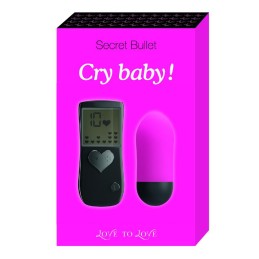 Oeuf Vibrant Cry Baby - Rose Taille unique - Love to Love - Vibrateurs