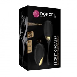 Oeuf Vibrant Dorcel Secret Orgasm - Noir et Or Taille unique