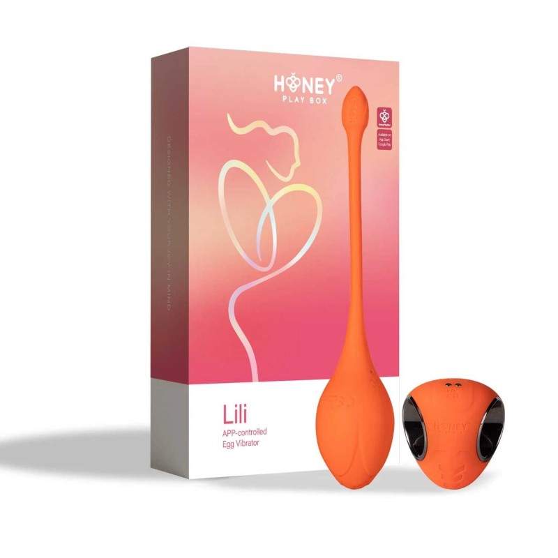Lili - Oeuf vibrant contrélé par application  - Honey Play box - Vibrateurs