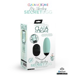My vibrating secret egg - Bleu Taille unique - Clara Morgane - Vibrateurs