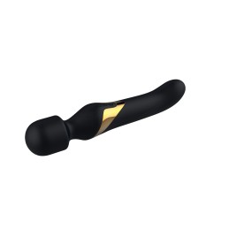 Stimulateur vibromasseur Dual Orgasms - Noir et Or Taille unique
