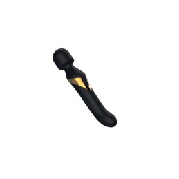 Stimulateur vibromasseur Dual Orgasms - Noir et Or Taille unique