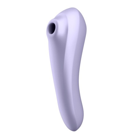 Stimulateur vibromasseur connecté Satisfyer Dual Pleasure - Mauve  - Satisfyer - Vibrateurs