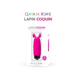 Mini vibromasseur Lapin Coquin Clara Morgane - Rose Taille unique