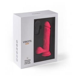 VIBROMASSEUR RéALISTE "R12" 14.4CM AVEC TéLéCOMMANDE ROSE