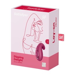 Dipping delight Stimulateur Satisfyer - Framboise Taille unique