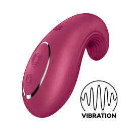 Dipping delight Stimulateur Satisfyer - Framboise Taille unique