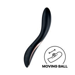 Rrrolling Stimulateur point G Satisfyer - Noir Taille unique