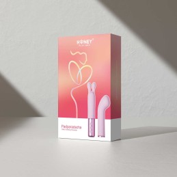 Padparadscha - The naughty collection - Vibromasseur é téte interchangeable Rose