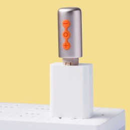 Padparadscha - The naughty collection - Vibromasseur é téte interchangeable Rose