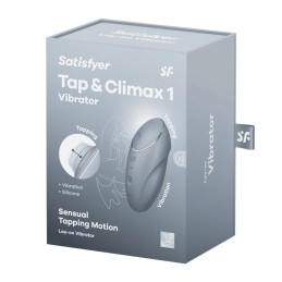 Tap and climax Satisfyer - Bleu/gris Taille unique