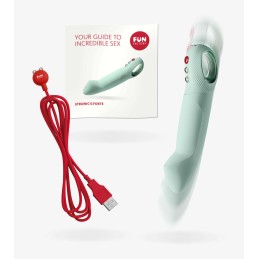 Stronic G Forte pulsateur point G - Vert Sage Taille unique