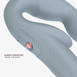 Share Vibe Pro - Vibromasseur Double - Gris cool Taille unique