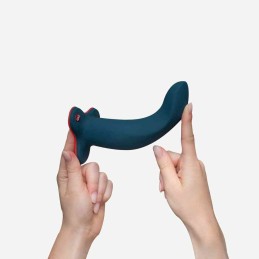 Limba Flex L - Dildo pliable - Bleu velours Taille unique