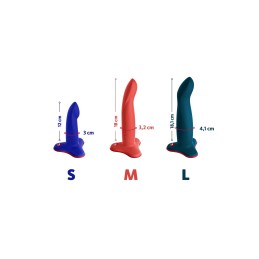 Limba Flex L - Dildo pliable - Bleu velours Taille unique